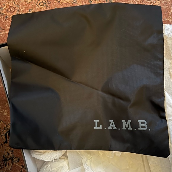 EUC L.A.M.B by Gwen Stefani Poppy Wedge Boots - Picture 2 of 5